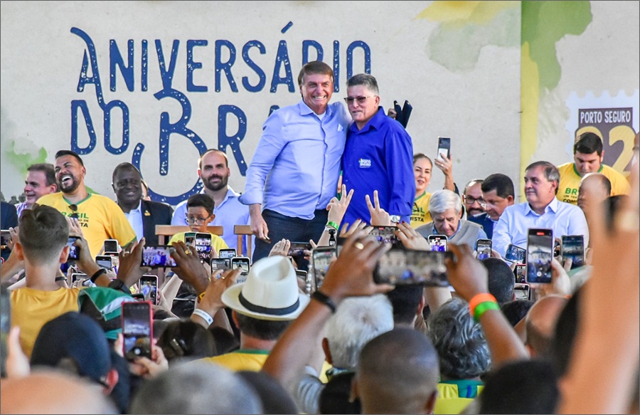 Porto Seguro Prefeito J Nio Natal Recebe O Presidente Bolsonaro Na