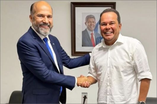 Foto: Prefeito Robério Oliveira e o vice-governador Geraldo Junior